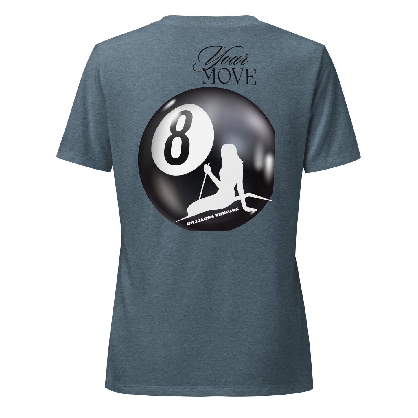 Women’s relaxed v-neck t-shirt your move