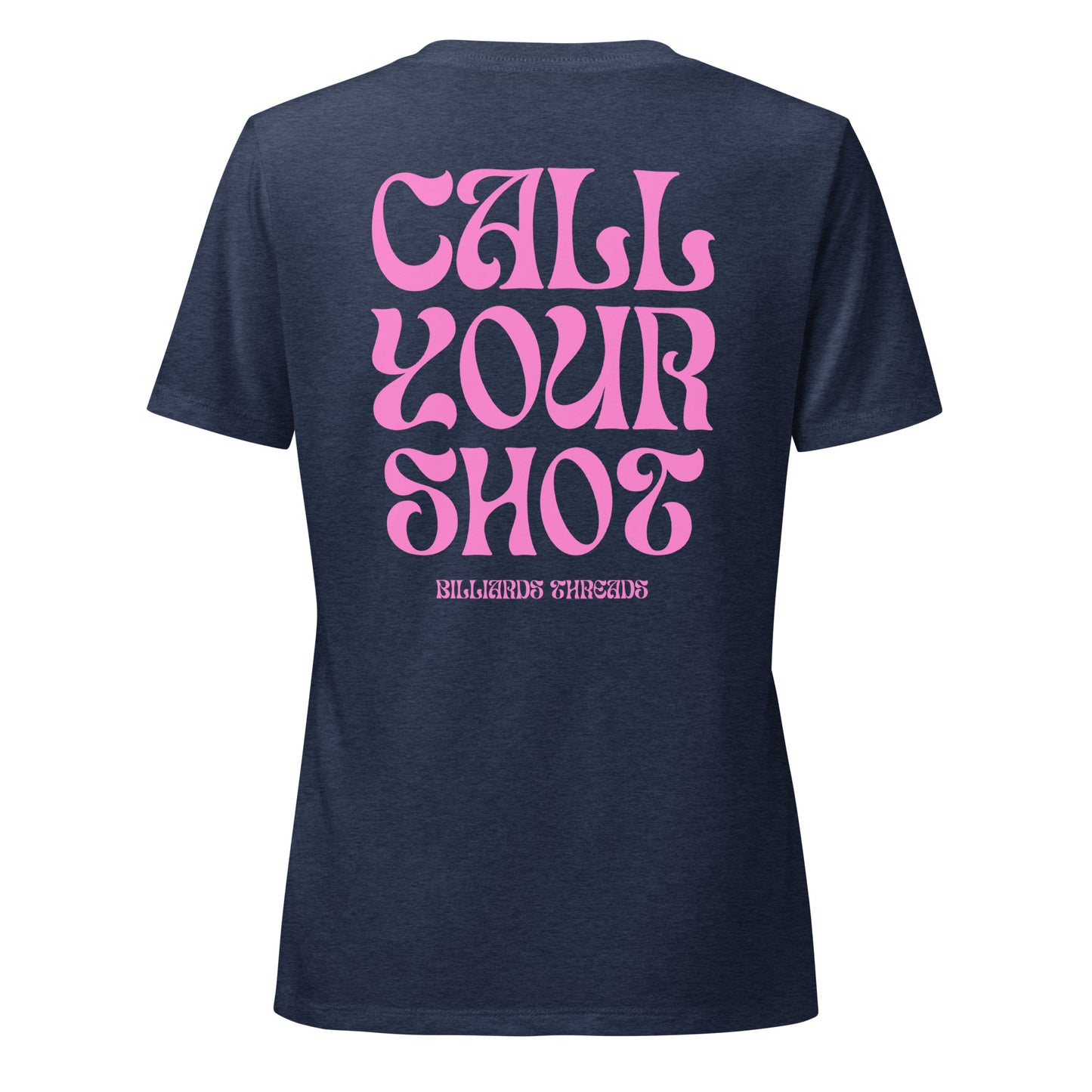 Women’s relaxed v-neck t-shirt call shot