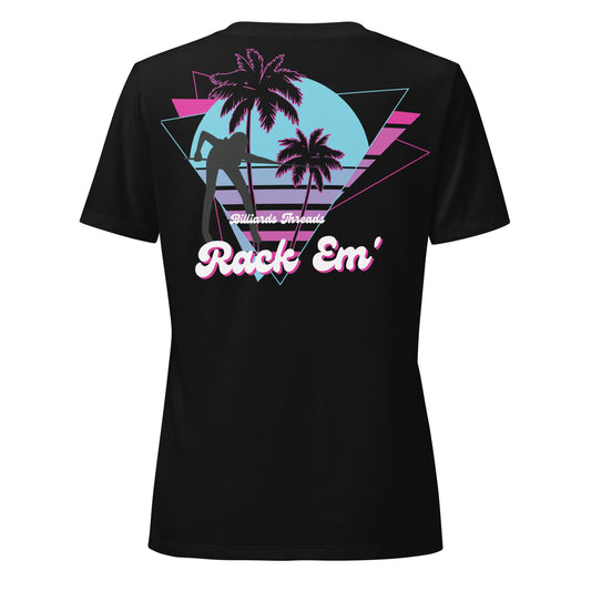 Women’s relaxed v-neck t-shirt rack em