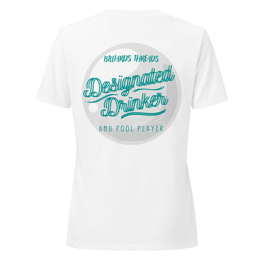 Women’s relaxed v-neck t-shirt Drinker