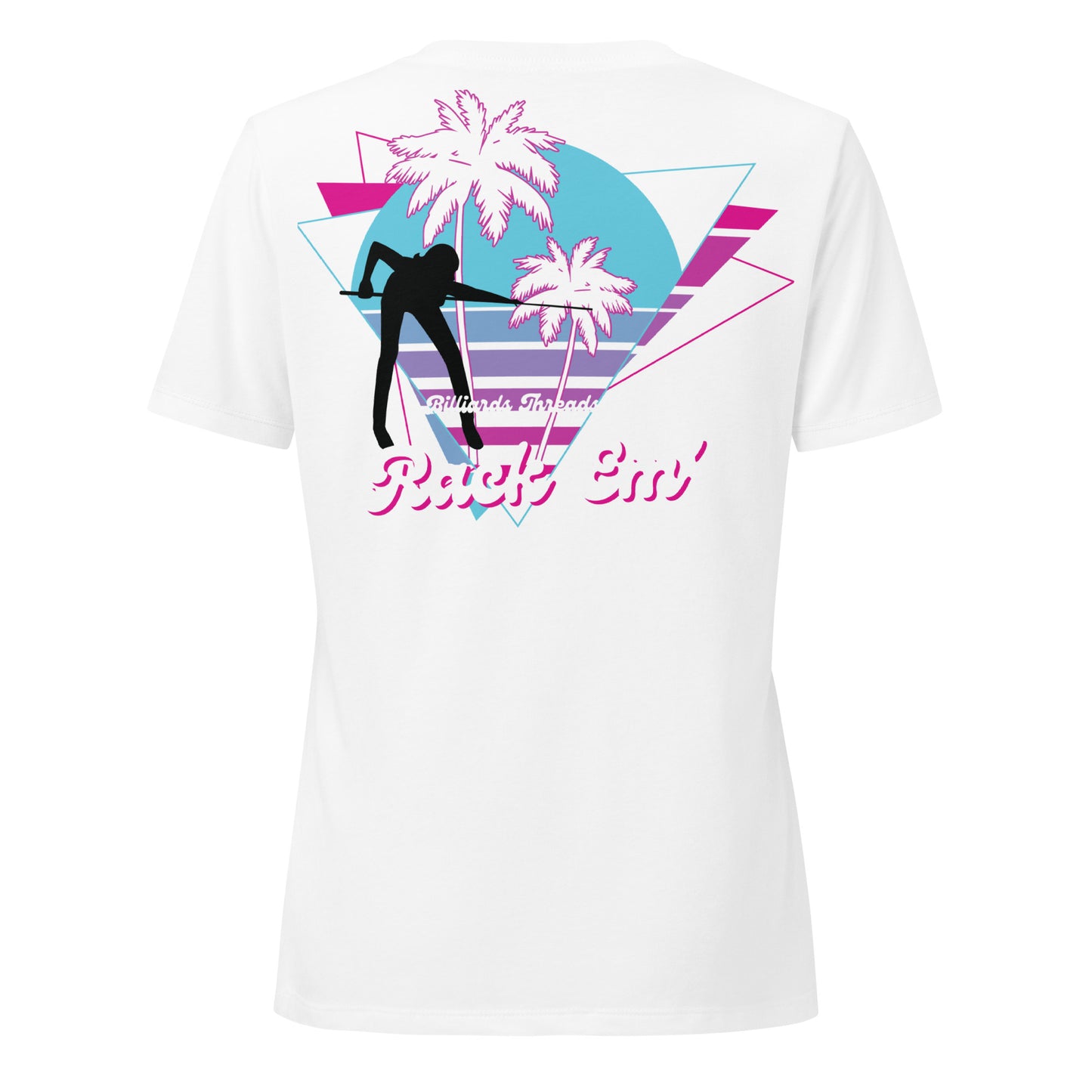 Women’s relaxed v-neck t-shirt rack em